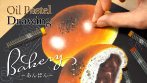 【Lesson.64】チョークアートでこんがりあんぱん